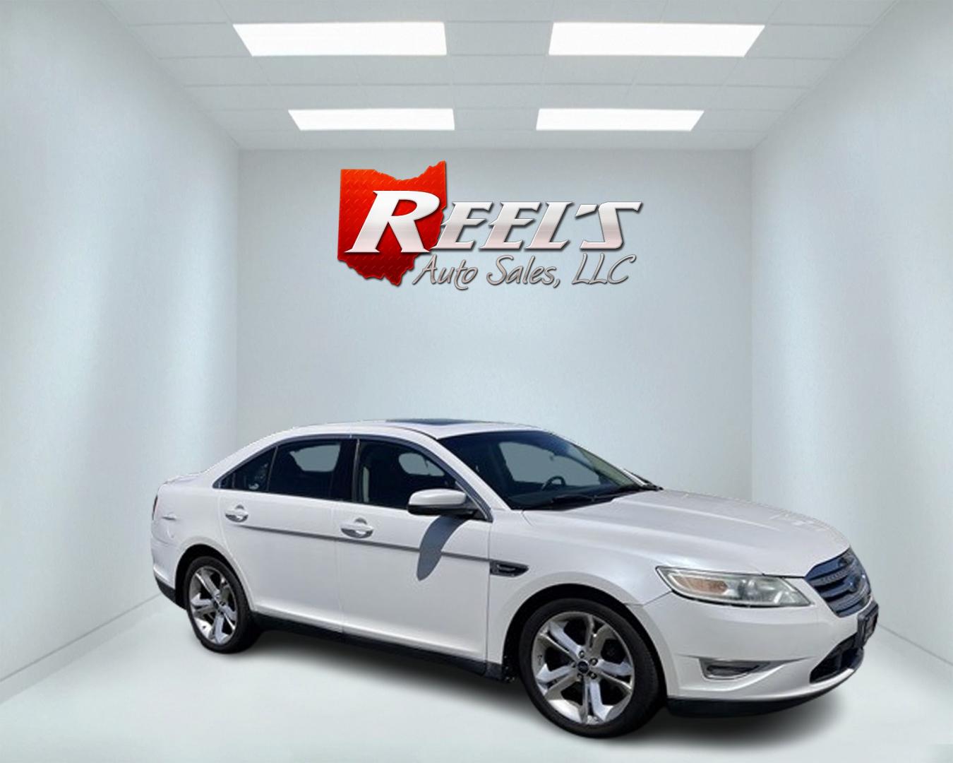 2010 White /Black Ford Taurus SHO (1FAHP2KT3AG) with an 3.5L V6 DOHC 24V TWIN TURBO engine, 6-Speed Automatic transmission, located at 11115 Chardon Rd. , Chardon, OH, 44024, (440) 214-9705, 41.580246, -81.241943 - This 2010 Ford Taurus SHO AWD is a high-performance variant of the Taurus sedan, powered by a potent 3.5L EcoBoost V6 engine that produces 365 hp and enables a 0-60 mph time of 5.2 seconds. It features an advanced AWD system, a 6-speed automatic transmission, and the SHO Performance Package. Notable - Photo#3